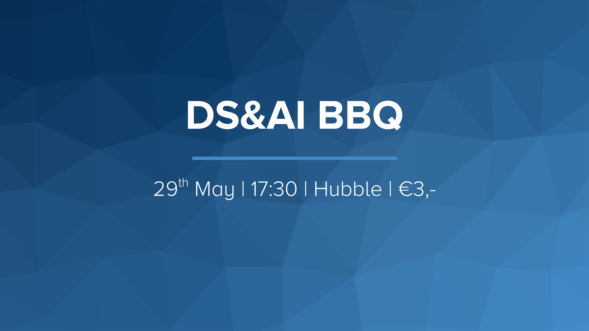 DS&AI Barbecue @Hubble